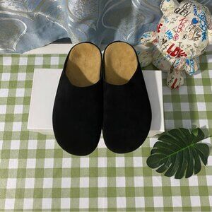 The Row Black Women's Slippers